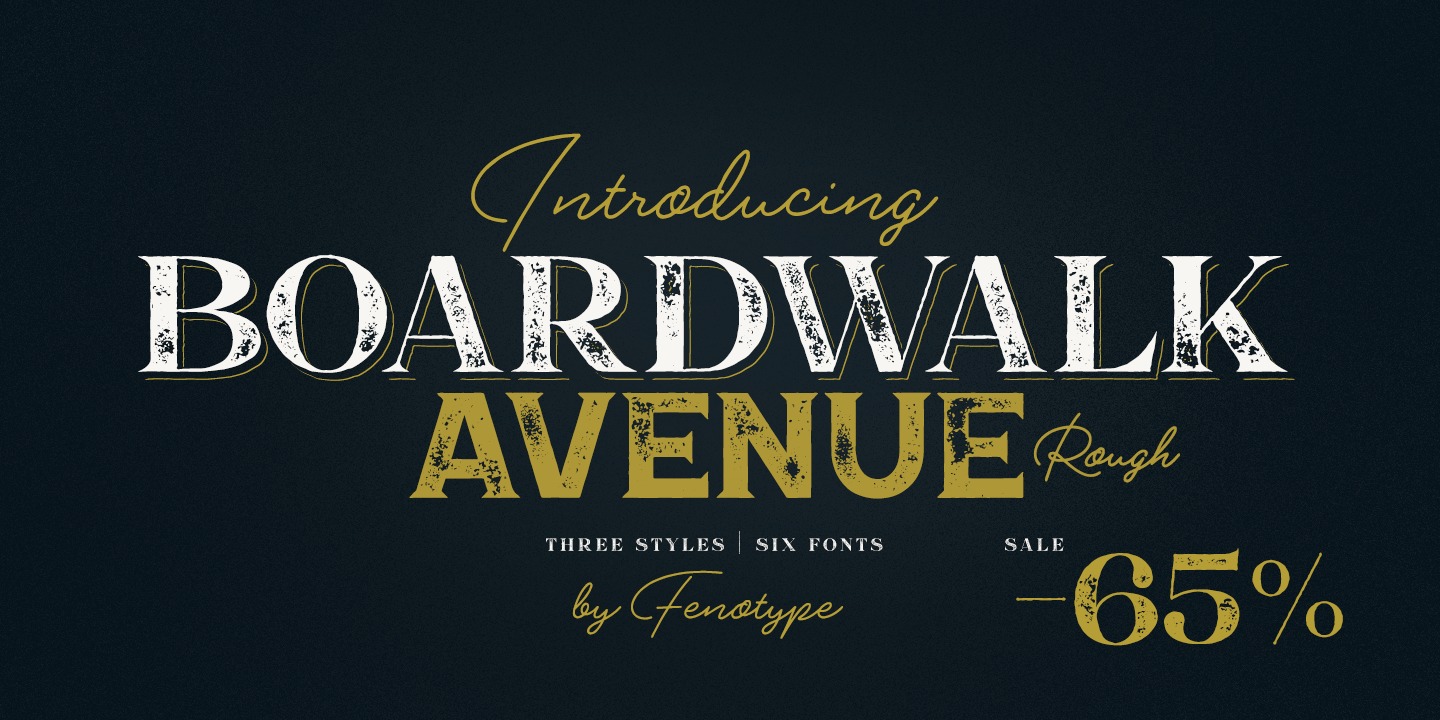 Пример шрифта Boardwalk Avenue Rough Serif Bold
